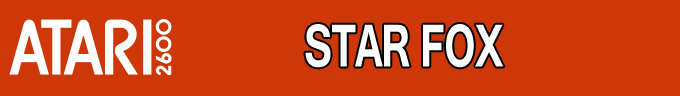 Star Fox logo for Atari 2600